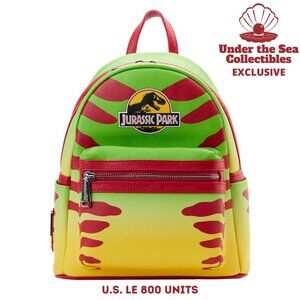 Loungefly Jurassic Park Explorer Loungefly Mini Backpack NWT Exclusive US LE 800